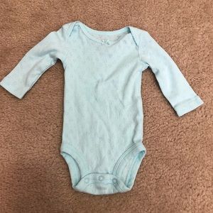 Carters Girls Long Sleeve Onesie